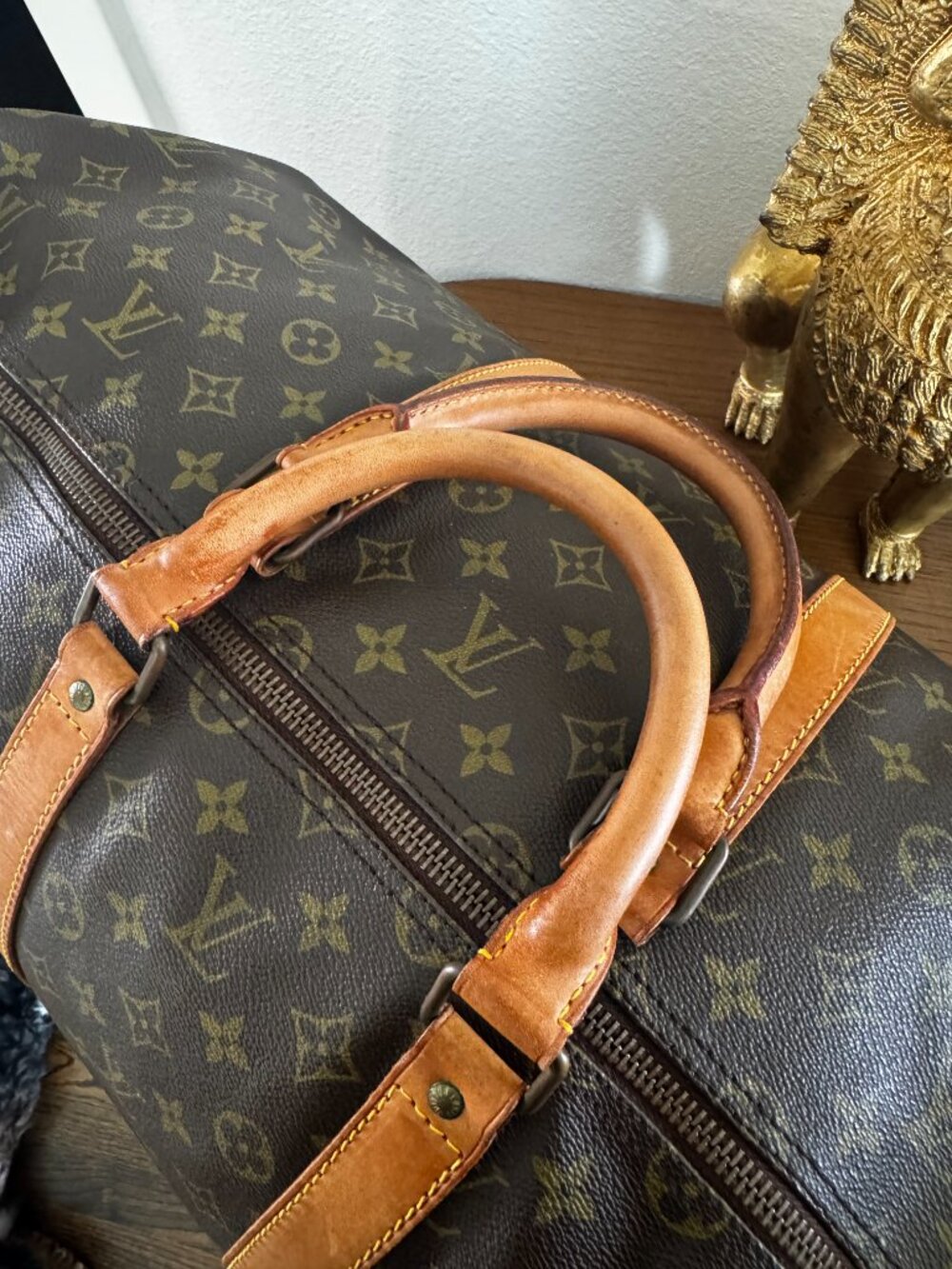 Louis Vuitton Monogram Keepall 50 Travel Duffel – Brown (c. 1978–1985) - Picture 3 of 14